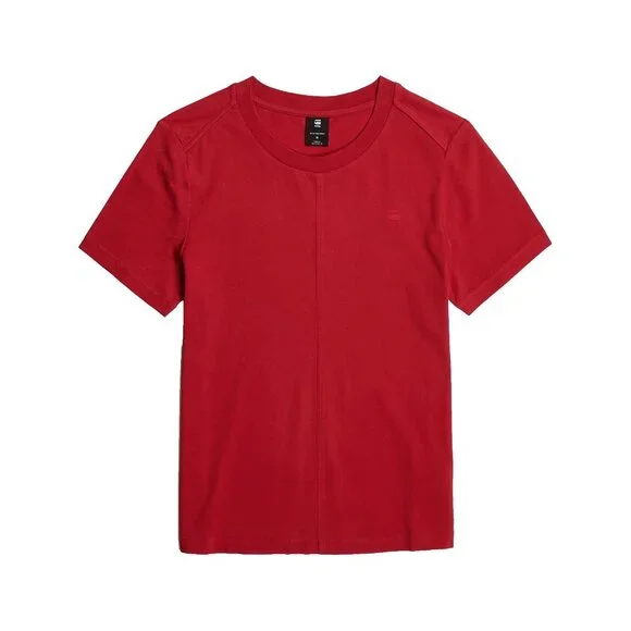 G-Star RAW Front Seam R Tee in Baron Red – Women’s Multiple Sizes (NWT) - Picture 3 of 12